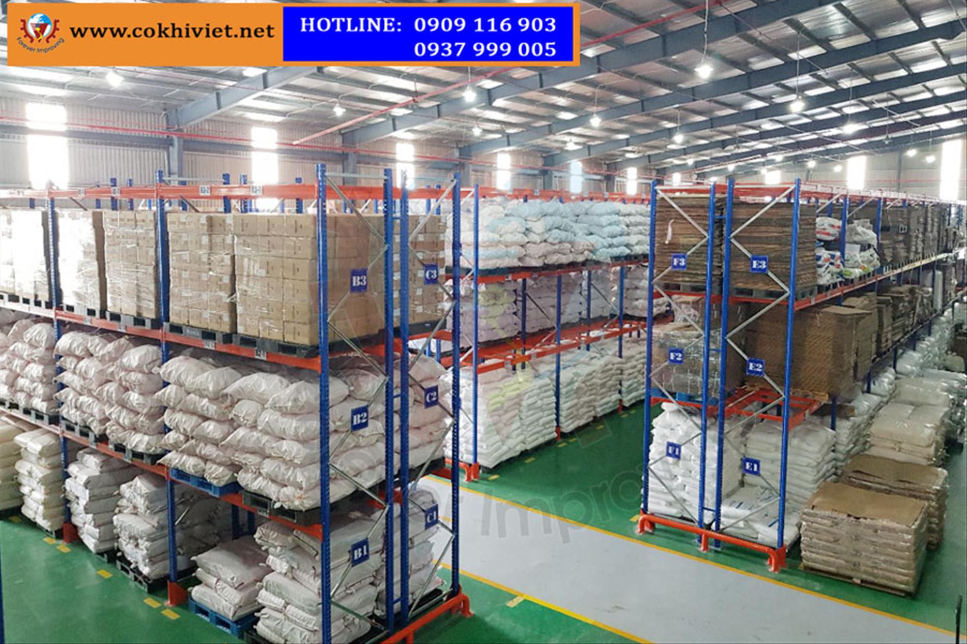 Cách lưu trữ hàng hóa trong kho logistic