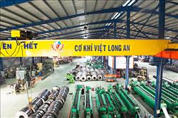 Quy mô nhà máy - Năng lực sản xuất kệ chứa hàng của công ty Cơ Khí Việt