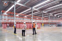Lắp đặt kệ chứa hàng
